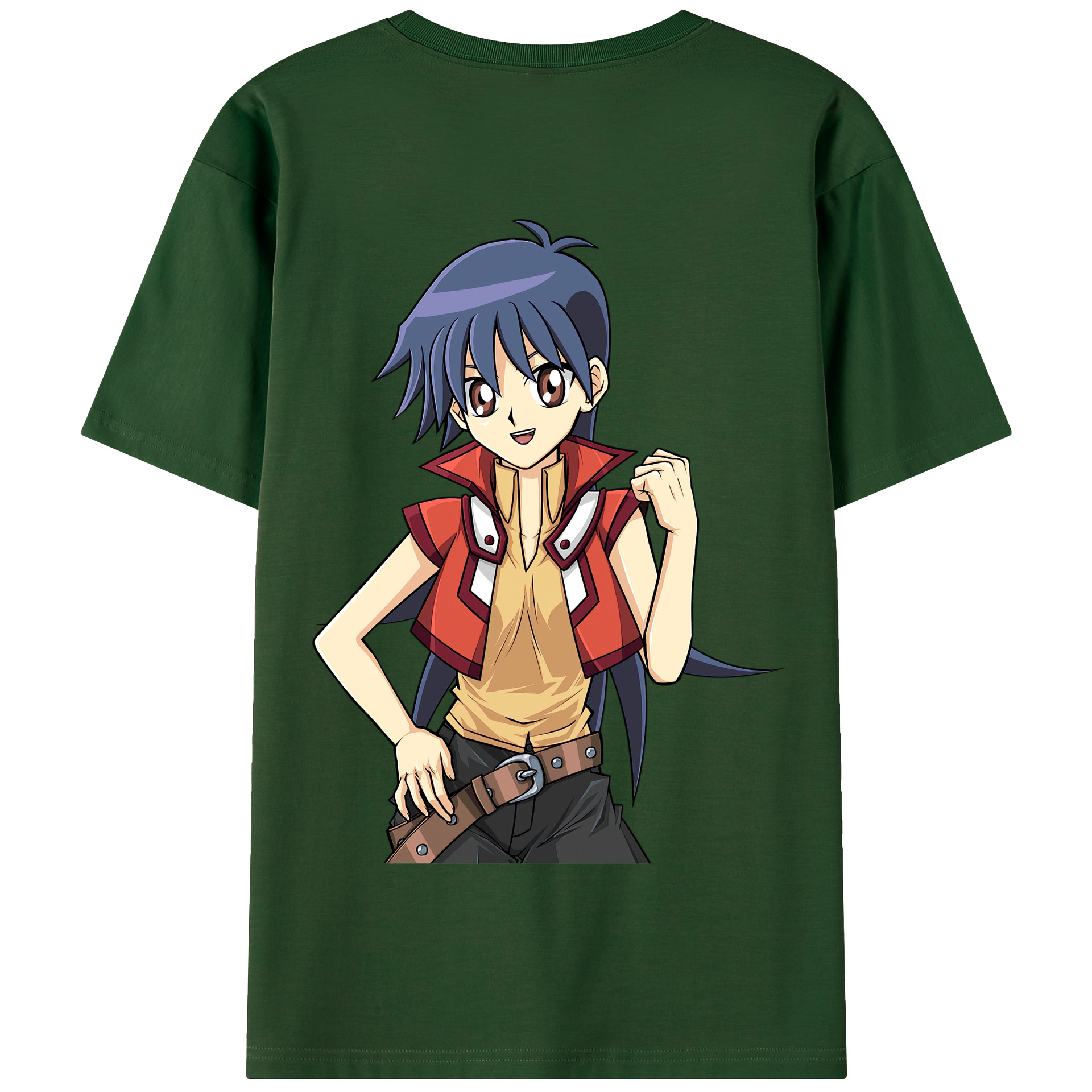 遊☆戯☆王 Yu-Gi-Oh! 綿100％半袖Tシャツ（背面プリント）